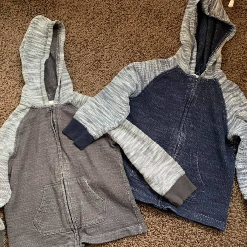 Gymboree Zip-Up Hoodie Jackets Size XS(4)